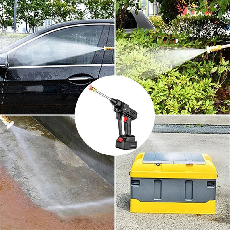 30Bar Cordless High Pressure Car Wash Gun 20000mAh Foam Water Gun Gun Spray Spray for Car Home Garden Clean