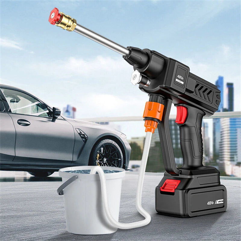 30Bar Cordless High Pressure Car Wash Gun 20000mAh Foam Water Gun Gun Spray Spray for Car Home Garden Clean